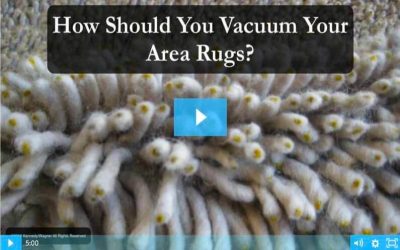 How to Properly Vacuum Your Area Rugs